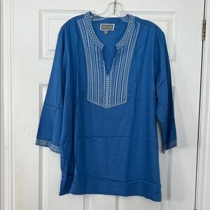 Guillaume Vibrant Blue Top